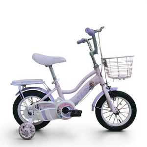 Side View of Roadix 12-Inch Girls Bike – Purple