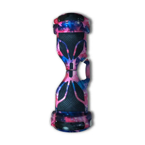 Top view of Dream Land 8-inch hoverboard in pink