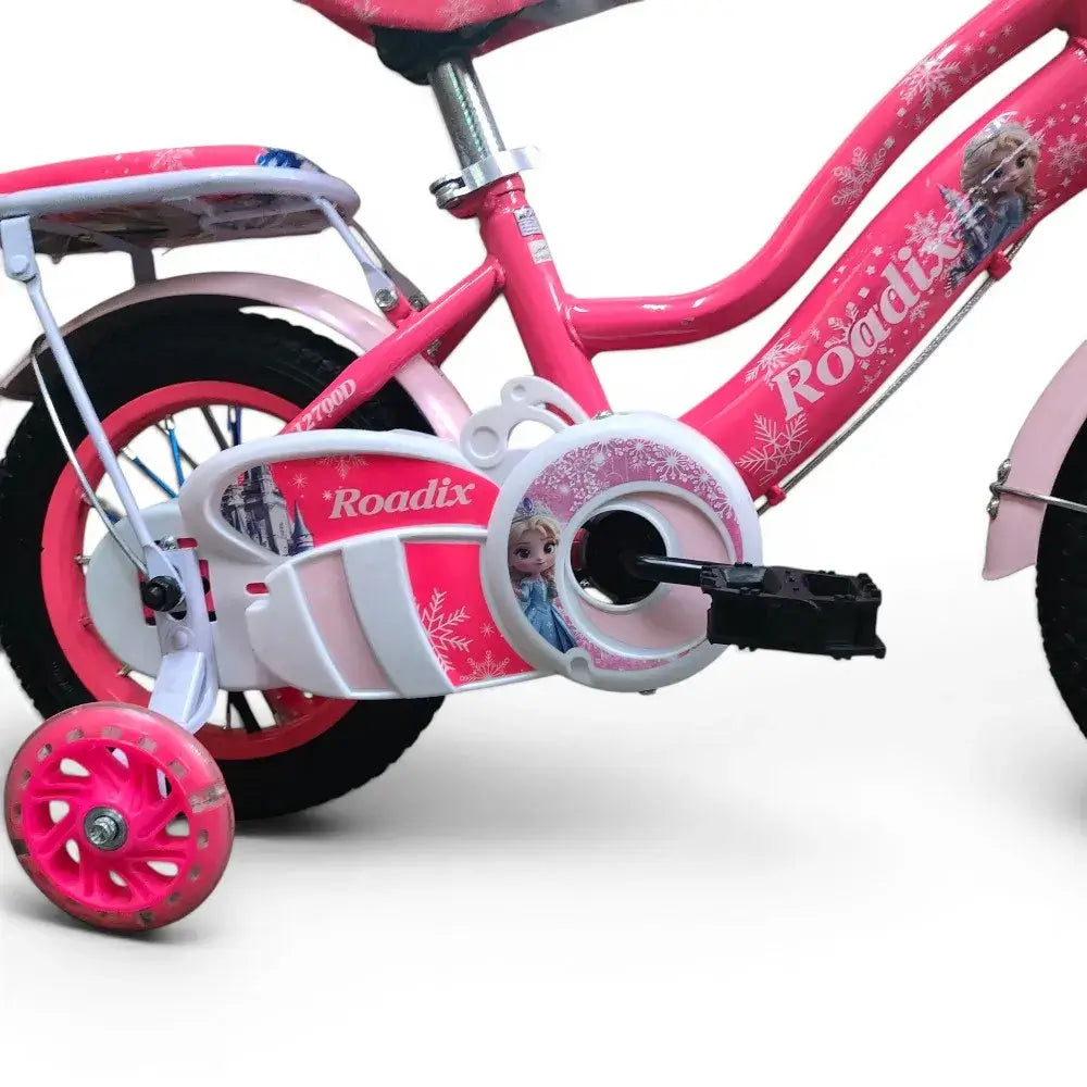 Training Wheels on 12 Inch Kids Bike
