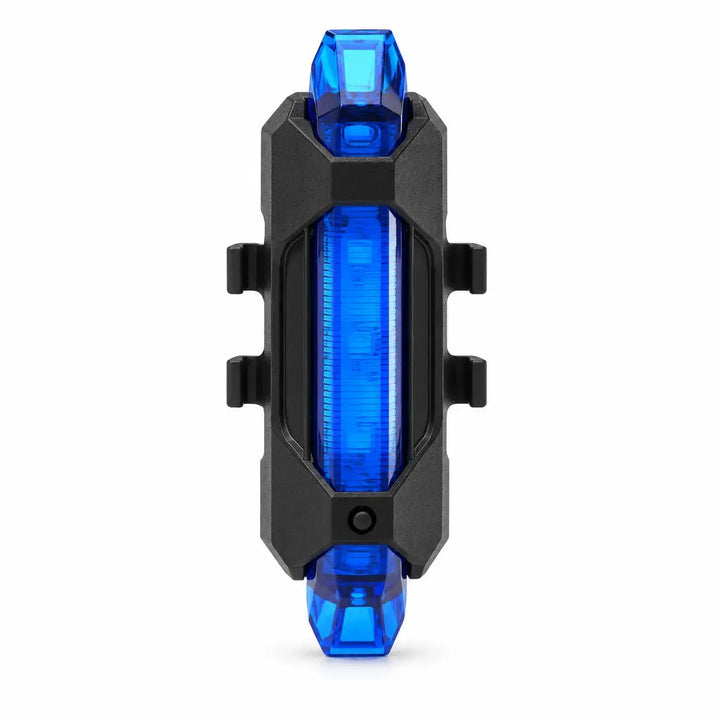 كشاف خلفي LED للعجلة قابل للشحن عبر USB – أزرق، IPX4