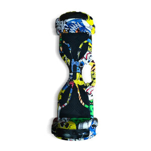 Top view of Dream Land 8-inch hoverboard in Yellow